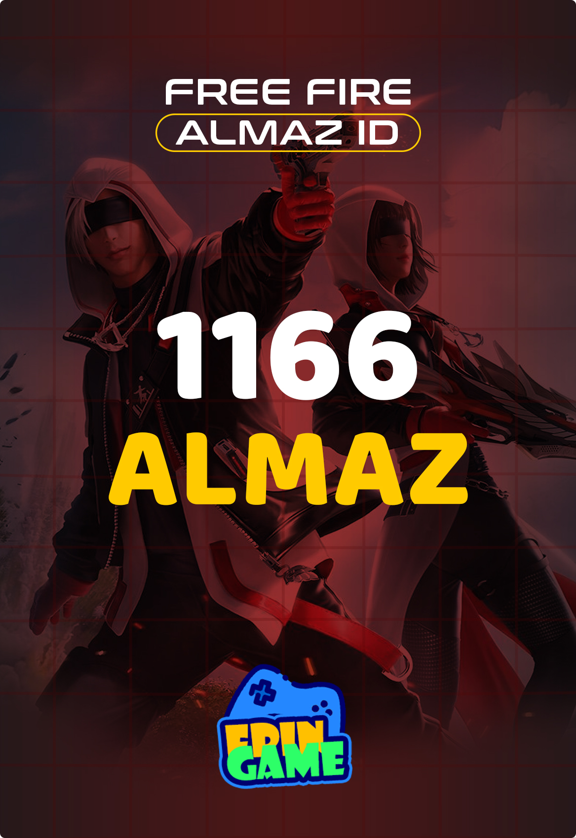 Free Fire 1166 Almaz