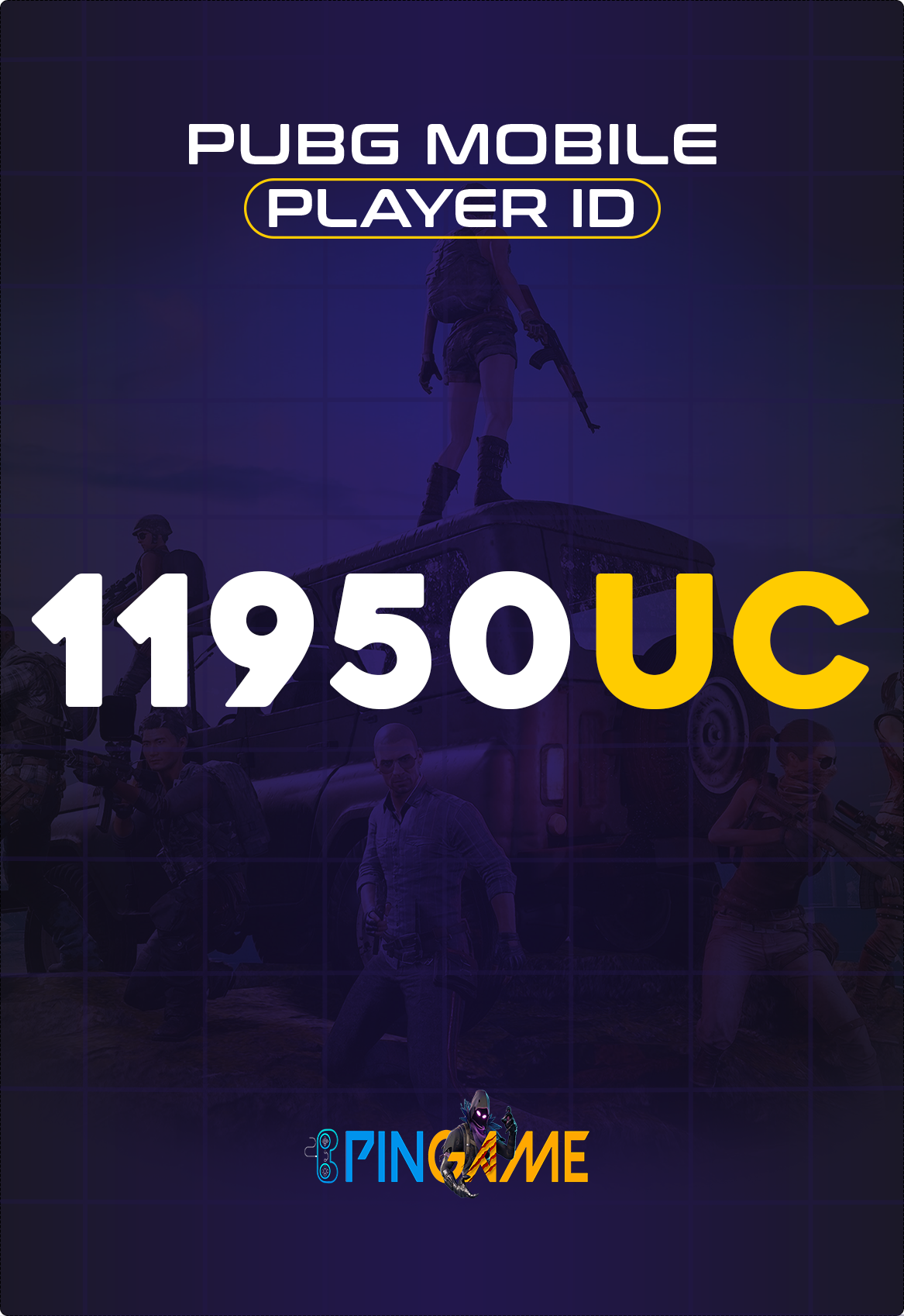 PUBG Mobile 11950 UC