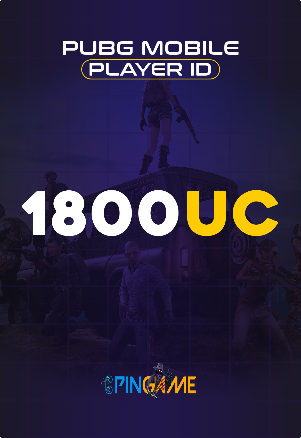 PUBG Mobile 1800 UC