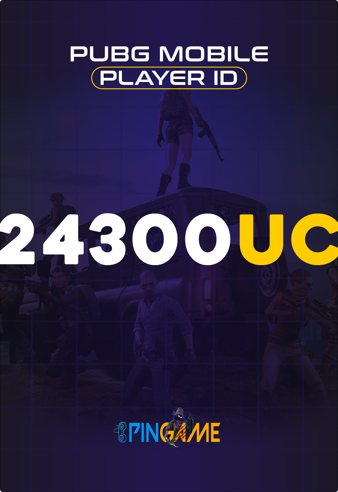 PUBG Mobile 24300 UC