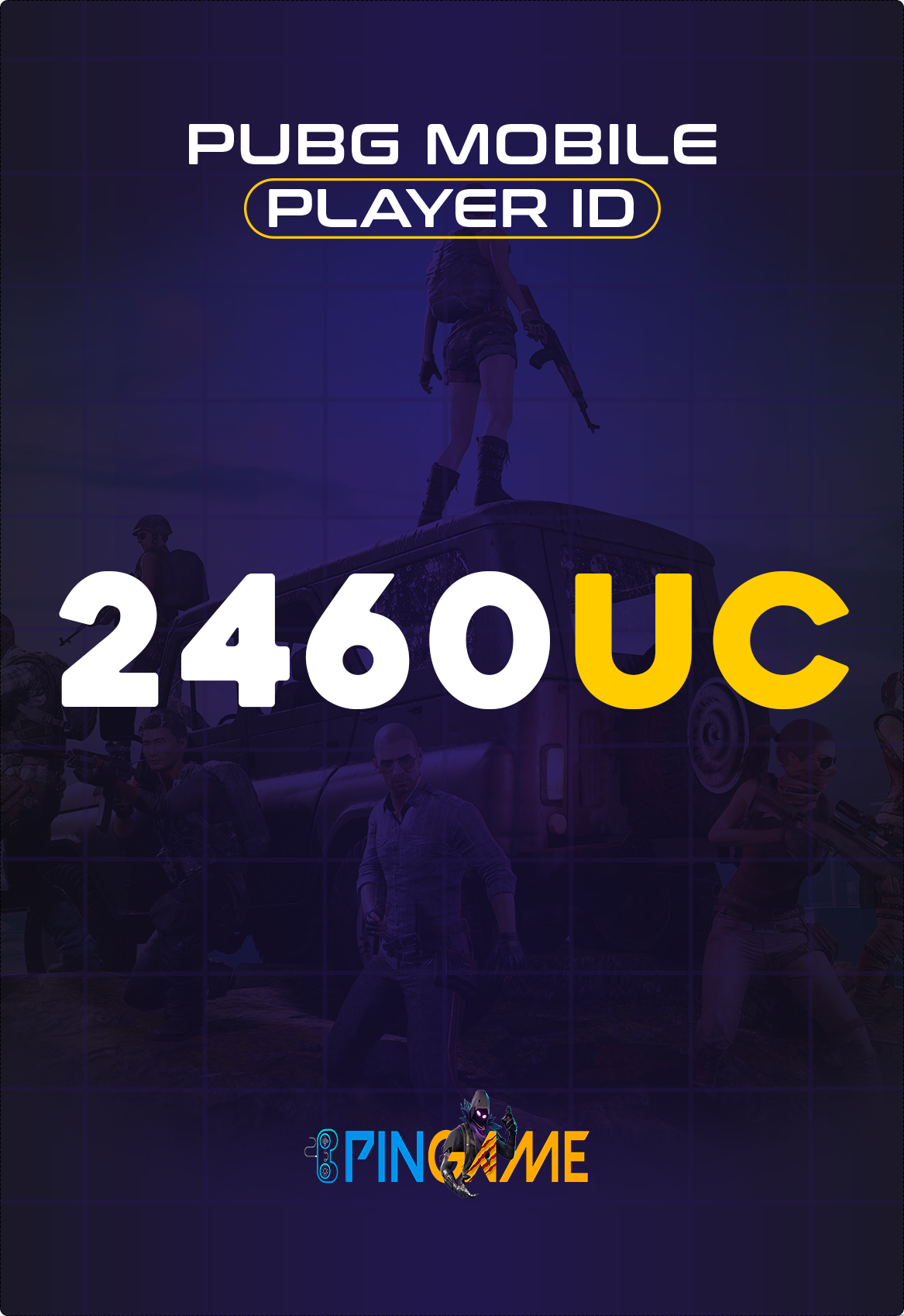 PUBG Mobile 2460 UC