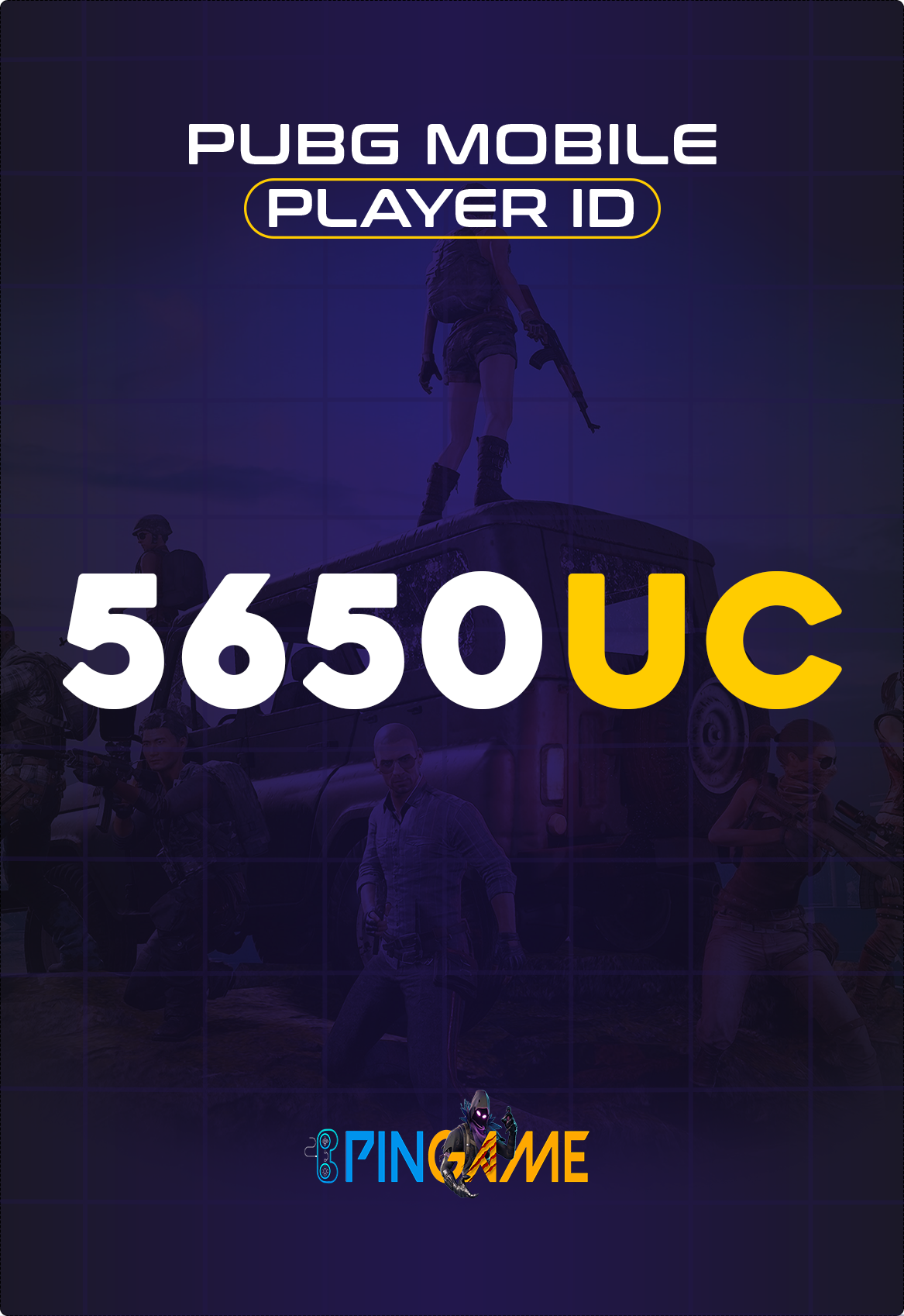 PUBG Mobile 5650 UC