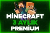 3 Aylıq Minecraft Premium